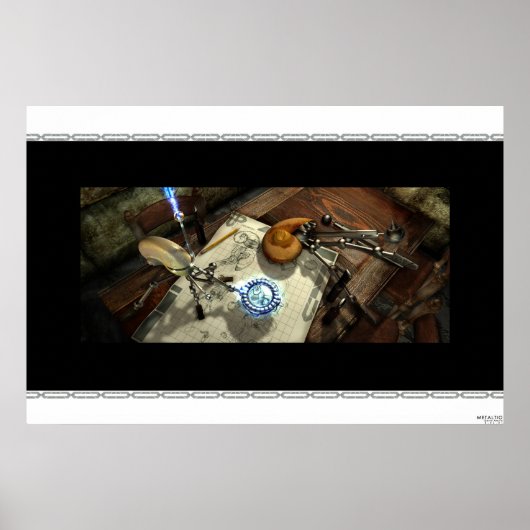 金属 ポスター (正面)