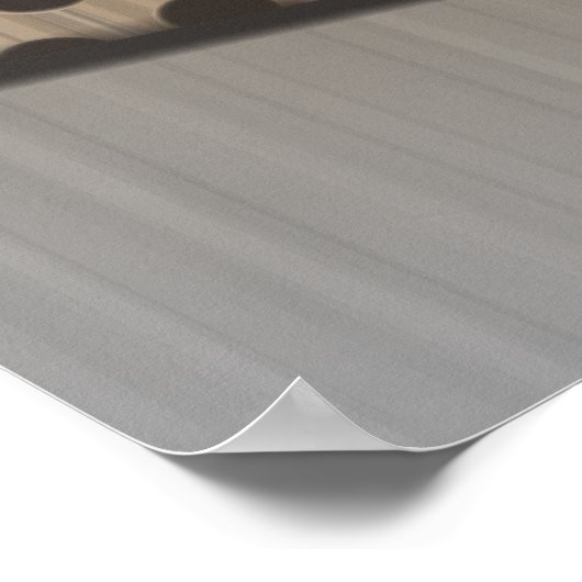 金属 ポスター (角)