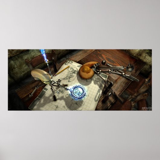 金属 ポスター (正面)