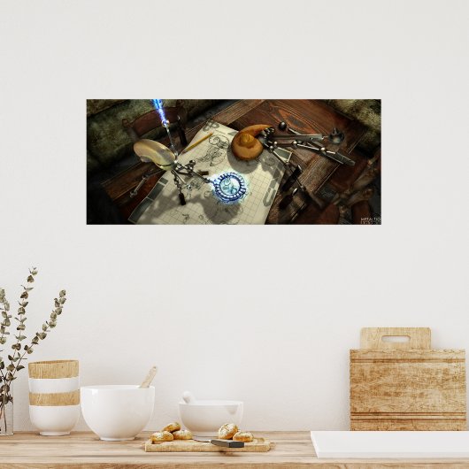 金属 ポスター (キッチン)