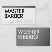 金属 名刺 (正面/裏面)