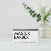 金属 名刺 (スタンド正面)