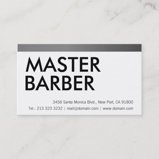 金属 名刺 (正面)