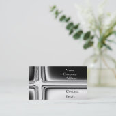 金属 名刺 (スタンド正面)