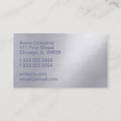 金属 名刺 (裏面)