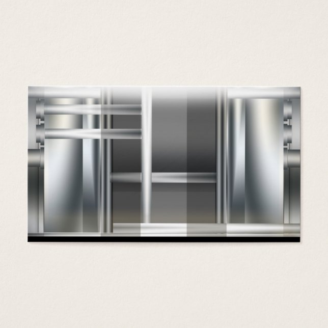 金属：工業用パイプ (正面)