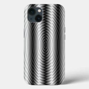 金属:鋼音波錯乱高分解能 iPhone 13ケース