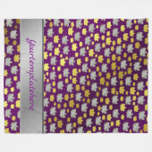 金属，鋼，シート，工業，プレート，重い フリースブランケット (正面(横))