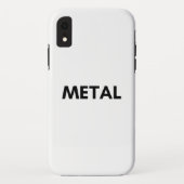 金属 Case-Mate iPhoneケース (裏面)