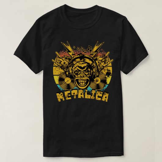 金属 Tシャツ (デザイン正面)
