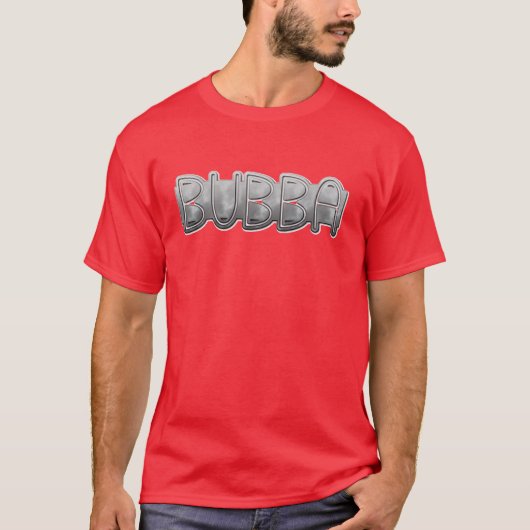 金属BUBBA -きらきら光るなレッドネック Tシャツ (正面)