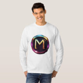 金属M円 Tシャツ (正面フル)