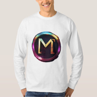金属M円 Tシャツ