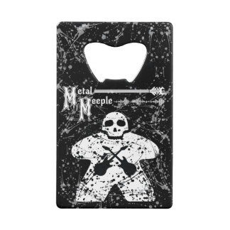 金属Meeple - CCの栓抜き クレジットカード栓抜き