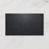 金属QRコード販売部長の名刺 名刺 (裏面)