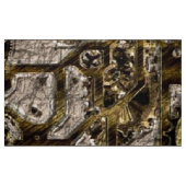 金属Steampunk ファブリック (ファットクォーター)