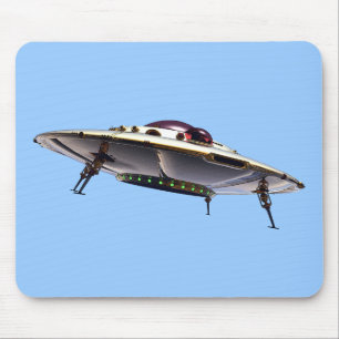 金属UFOのマウスパッド マウスパッド