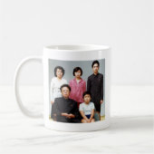 金幸せな家族 コーヒーマグカップ (左)