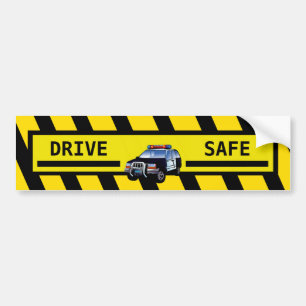 金庫を運転して下さい バンパーステッカー