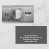 金庫室の名刺 名刺 (正面/裏面)