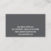 金庫室の名刺 名刺 (裏面)