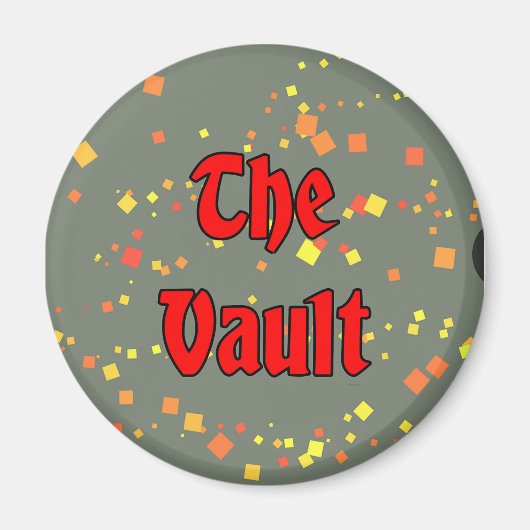 金庫室 マグネット (正面)