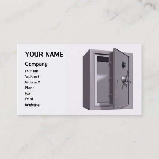 金庫 名刺 (正面)