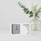 金庫 名刺 (スタンド正面)