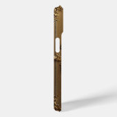 金彩バラの装飾 Case-Mate iPhoneケース (裏面 / 右)