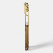 金彩バラの装飾 Case-Mate iPhoneケース (裏面 / 左)
