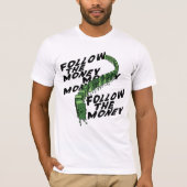金後を追 Tシャツ (正面)