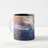 金後部 ツートーンマグカップ (正面左)