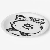 金得は？ ペーパープレート (アングル)