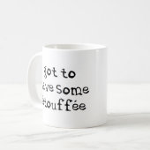 金得を出す コーヒーマグカップ (正面左)