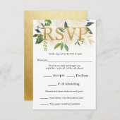 金愛 出欠カード (正面/裏面)