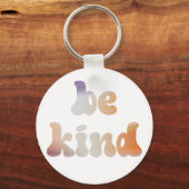 金感動的カラフル属水の色は親切 キーホルダー (正面)