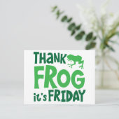 金感謝してい曜だ ポストカード (スタンド正面)