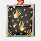 金手 メタルオーナメント (左)