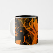 金抽象芸術 ツートーンマグカップ (正面左)