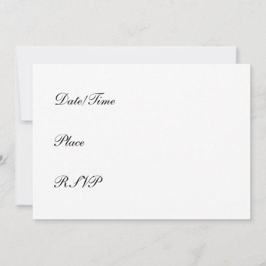 金招待状 招待状 (裏面)