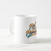 金持ちでばかばかしい コーヒーマグカップ (正面左)