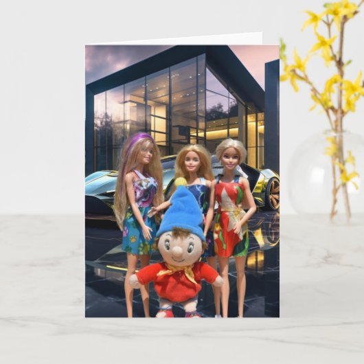 金持ちで有名。 カード (黄色い花)