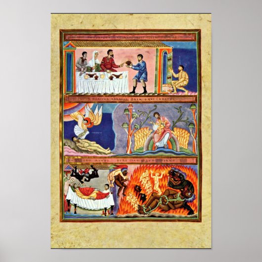 金持ちとラザロ・フォリオの寓話78 R ポスター (正面)