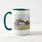 金持ちの家 マグカップ (左)