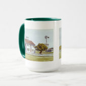 金持ちの家 マグカップ (正面左)