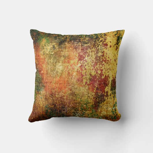 金持ちは装飾的なアクセントの装飾用クッションを着色しました クッション (裏面)