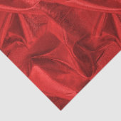 金持ちはLameの金属赤くフェイクな質をしわにしました 薄葉紙 (詳細)