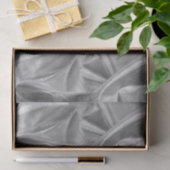 金持ちはLameの金属銀製のフェイクな質をしわにしました 薄葉紙 (ギフト)