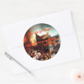 金持ち及び貧乏人 ラウンドシール (封筒)