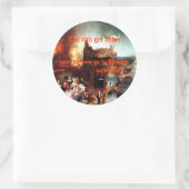 金持ち及び貧乏人 ラウンドシール (バッグ)